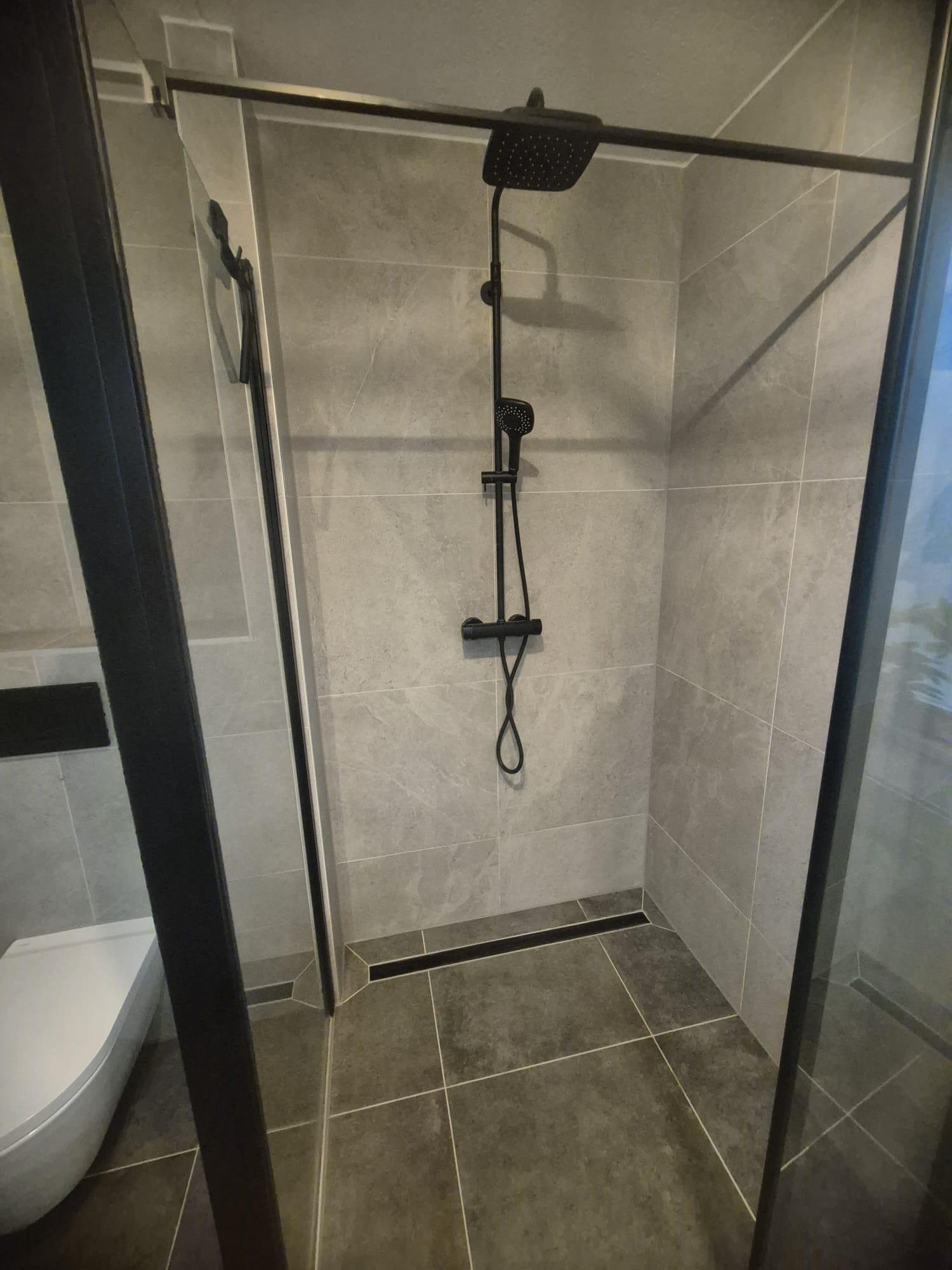 Inloopdouche badkamer Goor