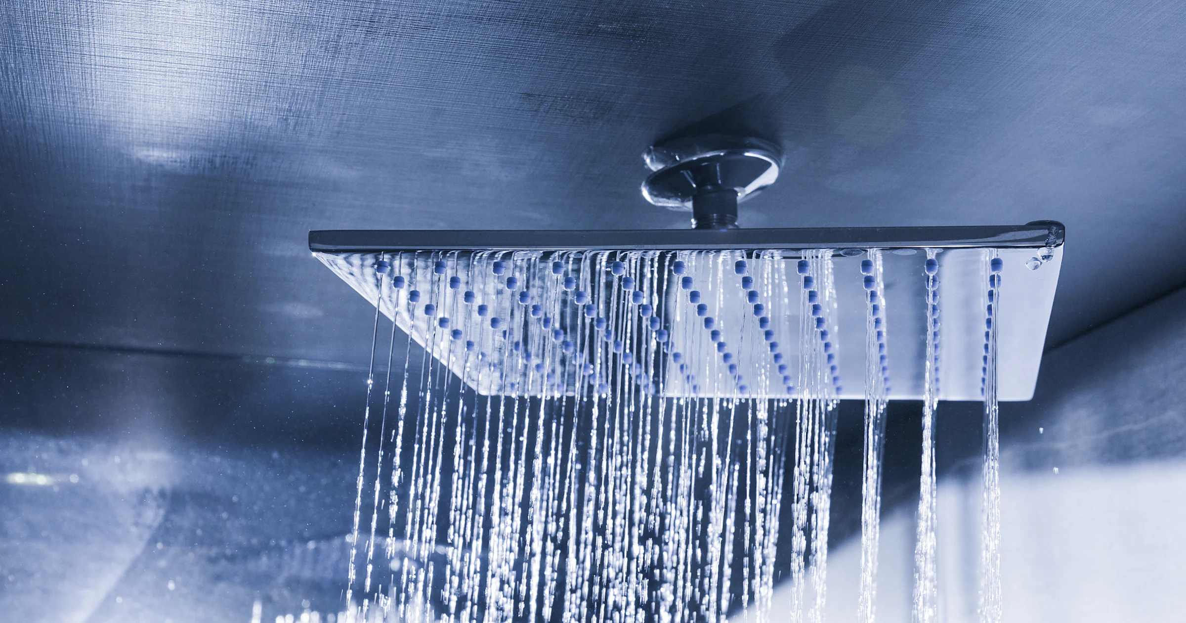 Regendouche vrij van kalkaanslag door waterontharding